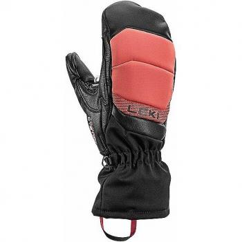 Manoplas de Esquí Leki Griffin Base 3D para Mujer Color Negro/Rosado Talla 7.5