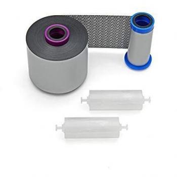 Cinta Zebra 800077717EM para impresora, color plata, capacidad para 5000 páginas