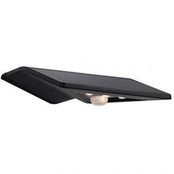 Aplique Solar LED Yoko Antracita IP44 con Sensor de Movimiento 1,2W 3000K