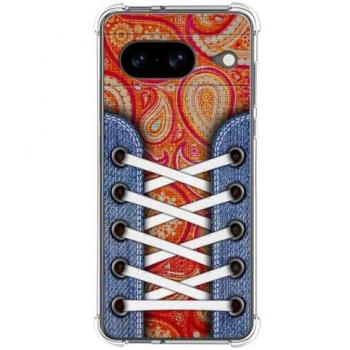 Funda Antigolpes de Silicona para Google Pixel 8 5G con Diseño Zapatillas 10