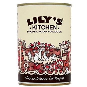 Lata de Comida Húmeda para Cachorros de Pollo 400g - Lily's Kitchen