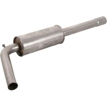 Silenciador intermedio BOSAL 233-783, tipo: silenciador central, características: fabricado en acero, diseño de flujo libre, compatible con varios modelos de vehículos, reduce el ruido del escape y mejora el rendimiento del motor
