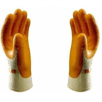 Guante caucho showa 310n talla09 naranja de 10 unidades