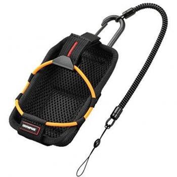 Olympus CSCH-123 - Funda para cámara compacta Olympus TG-860, Color Negro y Naranja