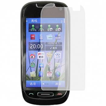 3 pcs sobrebolsa Plástico de teléfono de pantalla-Protector de pantalla para Nokia C7