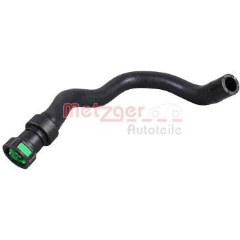 Tubería de radiador METZGER 2421760 - Durite de refrigeración para motor y líquido de refrigerante