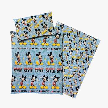 Juego de Sábanas 100% Algodón Mickey 105 cm