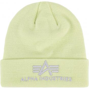 Alpha Industries 3D Beanie - Arctic Lime, One Size