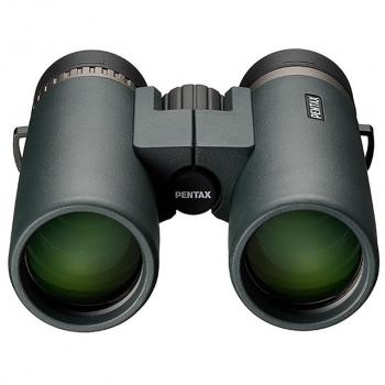 Pentax 10x42 ED Waterproof Roof Prism Binoculars with Carrying Case, Black