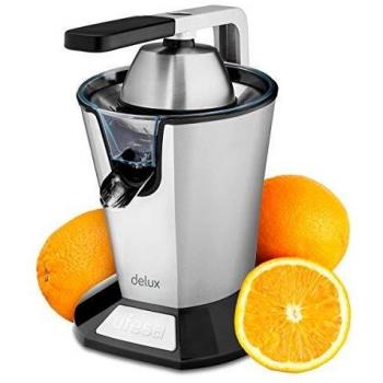 Exprimidor de Acero Inoxidable Ufesa EX4950 Delux, 600W con Palanca y Vertido Continuo