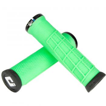 ODI MTB Elite Flow Lock On 2.1 de sujeción anillas, d33efrn Negra B asas, Verde, 130 mm
