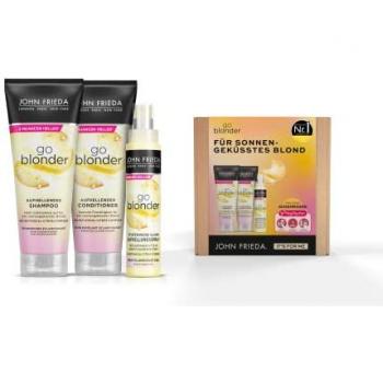 John Frieda - SHEER BLONDE® GO BLONDER BOX Kits de cuidado capilar unisex 1 pieza (incluye champú para el cabello 250 ml, acondicionador 250 ml, spray aclarante 100 ml