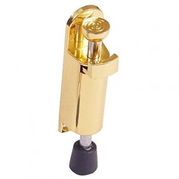 Brinox Retenedor Vertical para Puerta, Oro, 2.7x12x3.3 cm