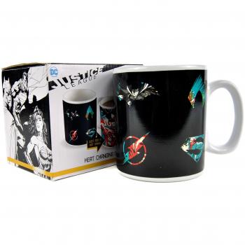 Half Moon Bay Taza Cambio de Color Liga de la Justicia, Multicolor, 1 Unidad
