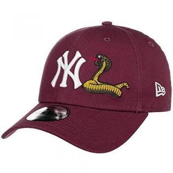 New Era Mens Twine MLB 9Forty Neyyan MRN Gorra, Unisex Adulto, Dark Purple, Talla Única
