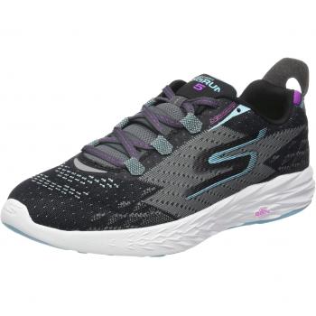 Skechers Go Run 5, Zapatillas de Deporte Exterior para Mujer, Negro