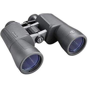 BUSHNELL PWV1250 PowerView 2 12x50mm Porro Prism Binoculars, 0.39 Eye Relief, Black Rubber Armor, 5 Degree AoV
