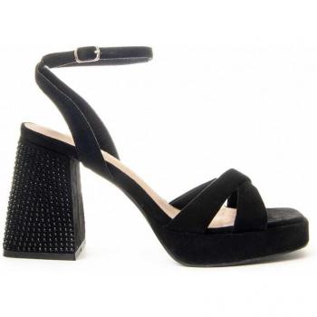 Montevita Sandalias de Tacón Festsand3, características: sandalia de tacón para mujer, modelo Festsand3, color negro, referencia 88516