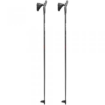 Bastones de Esquí Leki XTA Track Unisex 120 cm Gris/Negro/Rojo