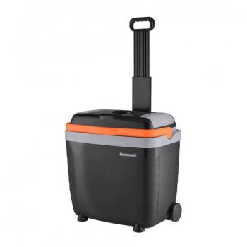Nevera Portátil Eléctrica Ravanson CS-28S Super AC/DC 28L Gris y Negro