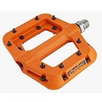 Raceface Chester Pedales, Unisex, Naranja, Talla única