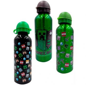 Cantimplora de Aluminio Minecraft 500ml