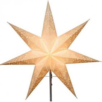 Estrella de papel Sensy Star blanca Ø 54 cm