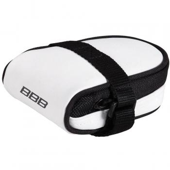BBB Racepack BSB-14 Bolsa de sillín, Blanco, 120 mm x 75 mm x 30 mm