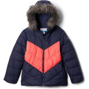 Chaqueta de esquí para niños Arctic Blast™ de Columbia, impermeable, transpirable, con aislamiento térmico, capucha ajustable, múltiples bolsillos y diseño reflectante