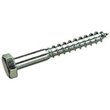 Spax 6200851195 Tornillo Barraquero 571 08X100Mm Cinc 100 Pz, Multicolor