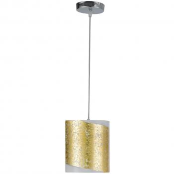 Lámpara Colgante Slim Paris 20x20cm Cristal Oro