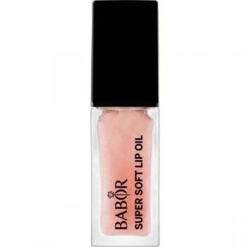 Babor Super Soft Lip Oil - 01 Pearl Pink, aceite labial suave, textura ligera, acabado brillante, hidratante y nutritivo