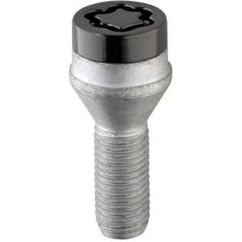 McGard 27226 Sub Tornillos Antirrobo de Ruedas Sub M14x1.25, Color Negro
