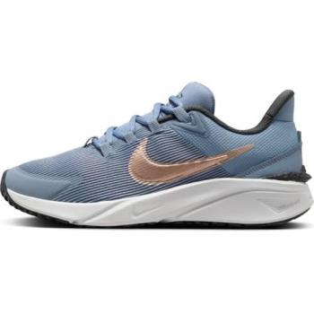 Zapatillas de running Nike Star Runner 4 para niño/a - Asfalto - Azul/Gris - Talla 36