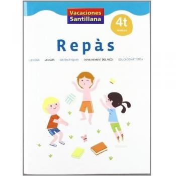 VACACIONES SANTILLANA 4 PRIMARIA REPAS - 9788484355755