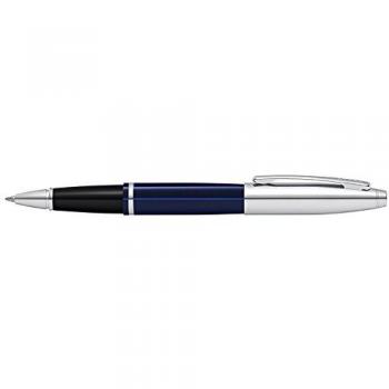 Bolígrafo Roller Calais Laca Azul y Cromo en Estuche de Regalo