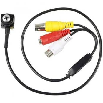 Mini Micro Cámara Espía a Color con Audio y Micrófono Integrado tipo Tornillo
