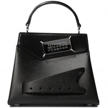 Maison Margiela Women's Snatched Small Shoulder Bag in Black, Size: ONE SIZE