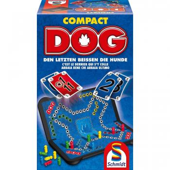 Schmidt Spiele Dog Compact - Juego de Mesa Familiar para Divertirse en Casa