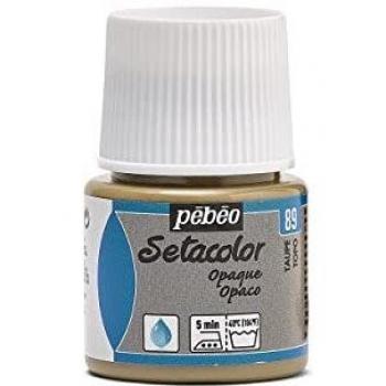 Pintura Textil Setacolor Opaca Taupe 45ml Pébéo