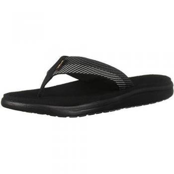Teva Men's Voya Flip Flop - Vori Black Gray - Size 43