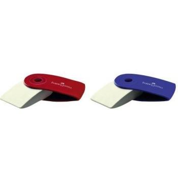 Goma de Borrar Faber-Castell Sleeve Mini Rojo 24 Unidades