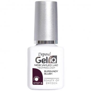Depend - Gel IQ Esmalte de Uñas Color Burgundy Blush 5 ml