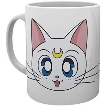 Sailor Moon Luna & Artemis Tazas Blanco