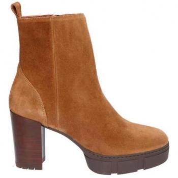 Botín Unisa Tacon 7 cm Marrón para Mujer