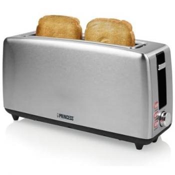 Tostadora Princess 1000w de Acero Inoxidable
