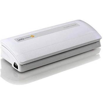 Máquina de envasar al vacío Laica VT3112 muy sencilla de utilizar, capacidad de absorción 9 l/min, potencia 90 W de color blanco