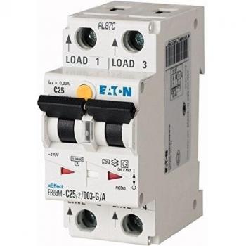 Eaton FRBdM-D16/2/003-G/A Interruptor Combinado, 16A, 30mA, Curva D, 2p, Clase a