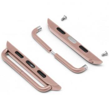 Correa para Reloj Nueboo Adaptador Rosa Dorado Apple Watch 42/44mm