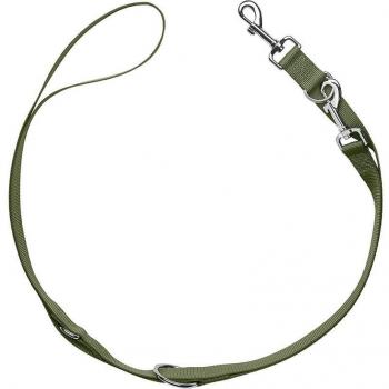 Conjunto HUNTER: Arnés y Correa Vario Rapid London Verde Oliva - Talla S, Correa de 200 cm x 15 mm